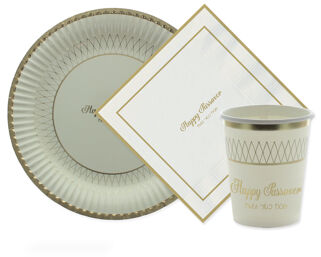 Passover Paper Plate, Cups and Napkins